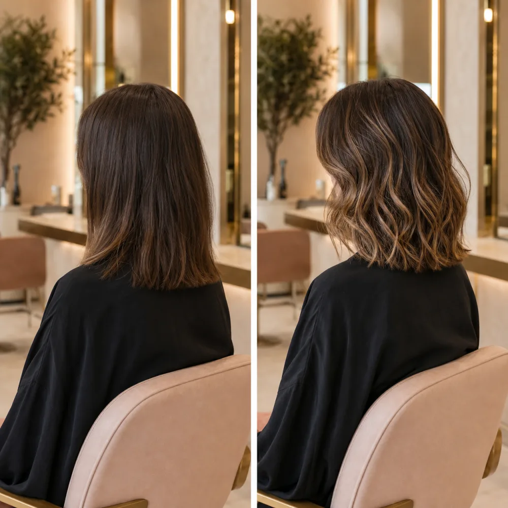 Styling prima e dopo l'intervento